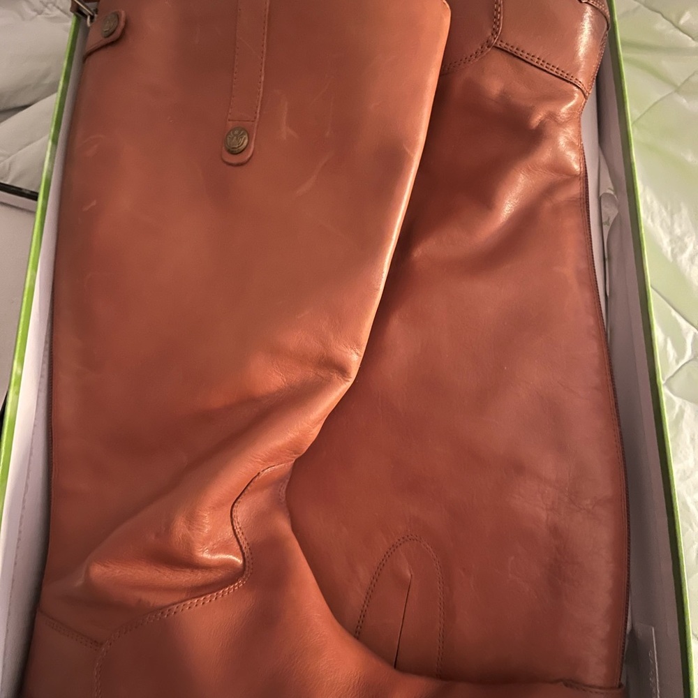 Excellent condition Sam Edelman Penny leather riding boots size 10 wide calf